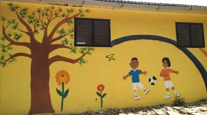 Renovierung Kindergarten, Goa Indien - Freiwilligenarbeit
