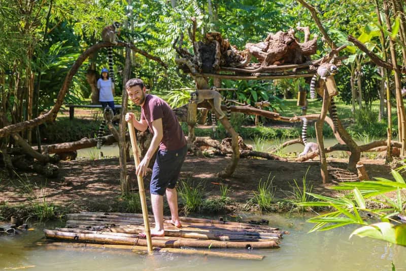 Freiwilliger im Lemurenprojekt Nosy Be auf Madagaskar