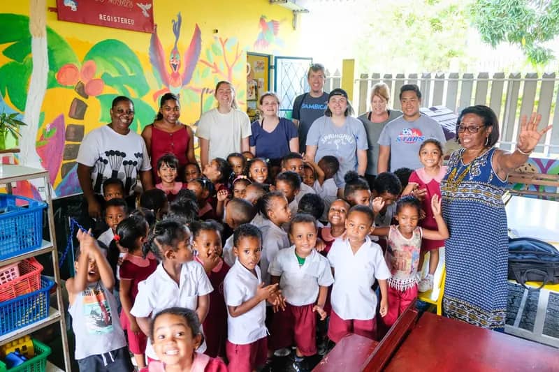 Kindergarten in Quatre Bornes, Mauritius
