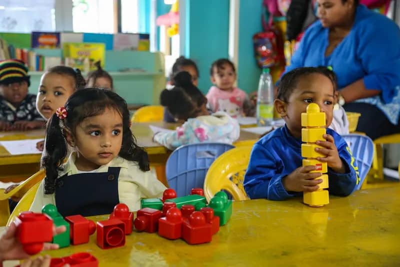 Kindertagesstätte in Quatre Bornes, Mauritius