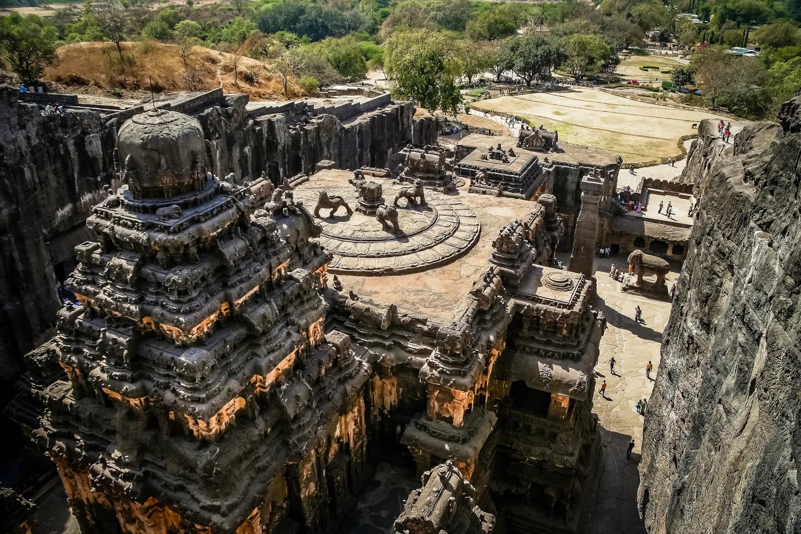 Ellora und Ajanta Höhlen
